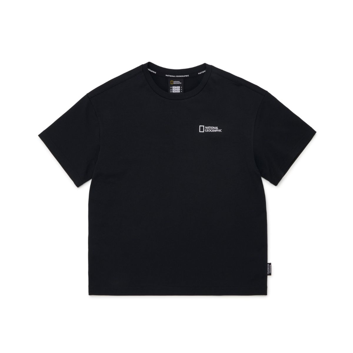 내셔널지오그래픽 키즈(NATIONAL GEOGRAPHIC KIDS) K252UTS912 프로즌 그래픽 반팔 CARBONBLACK