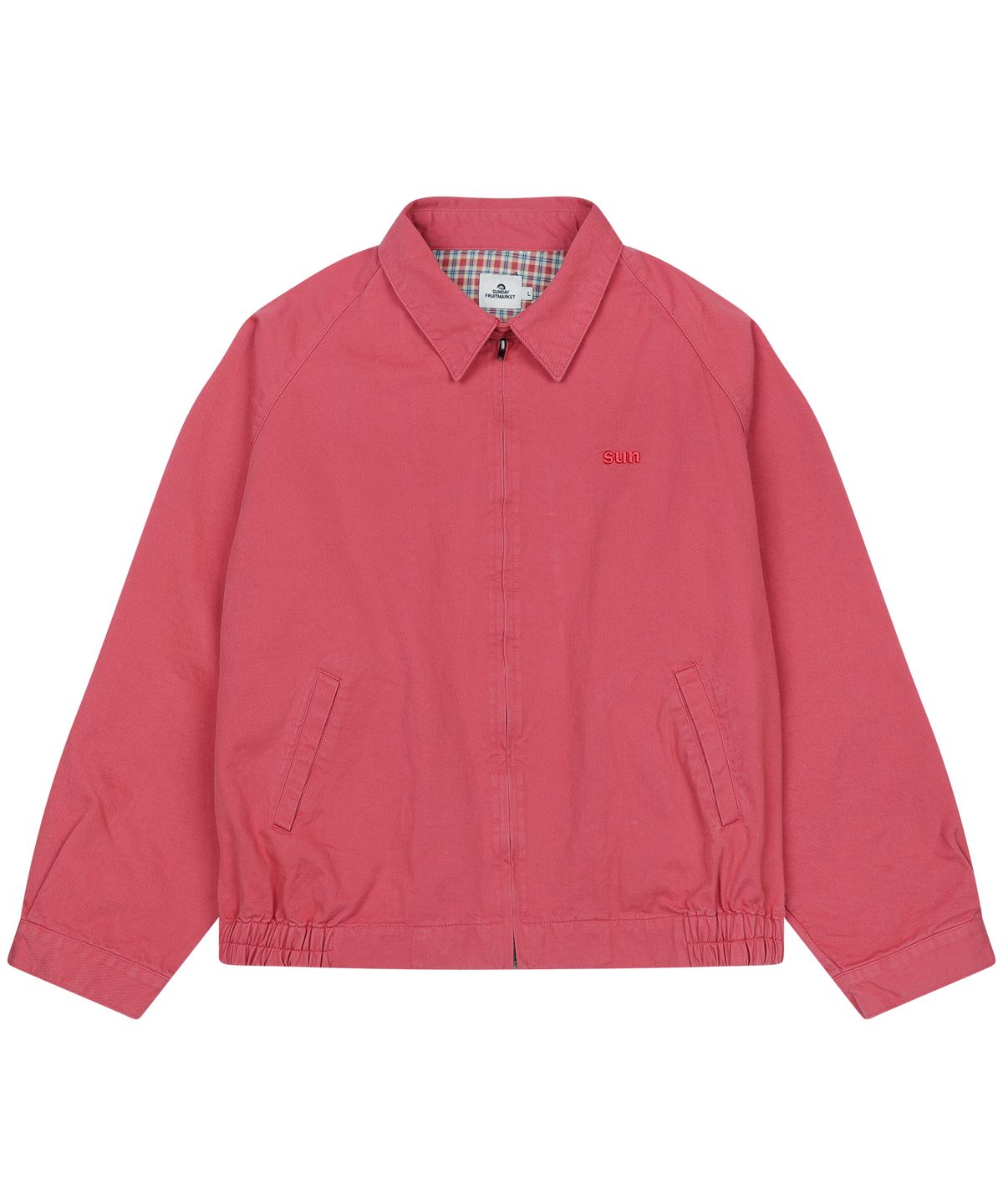 선데이후르츠마켓(SUNDAY FRUIT MARKET) SUN WASHED JACKET PINK