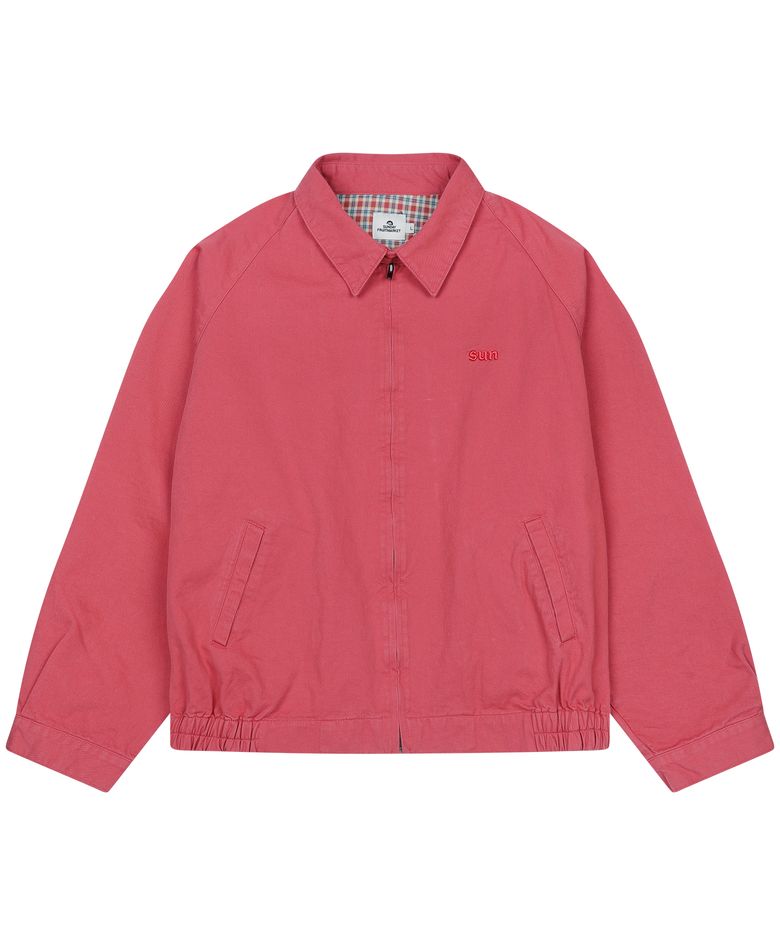 SUN WASHED JACKET PINK