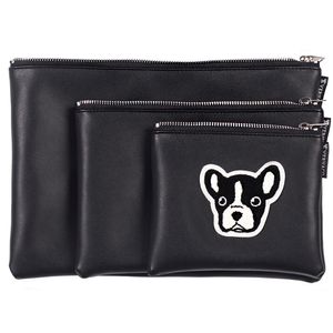 불독 강아지 파우치