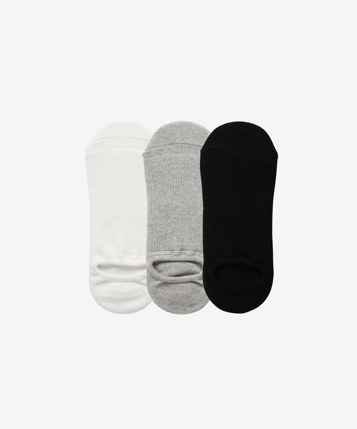 도넛바이닐샵(DONUTVINYLSHOP) basic fake socks (3colors) - 3PACK