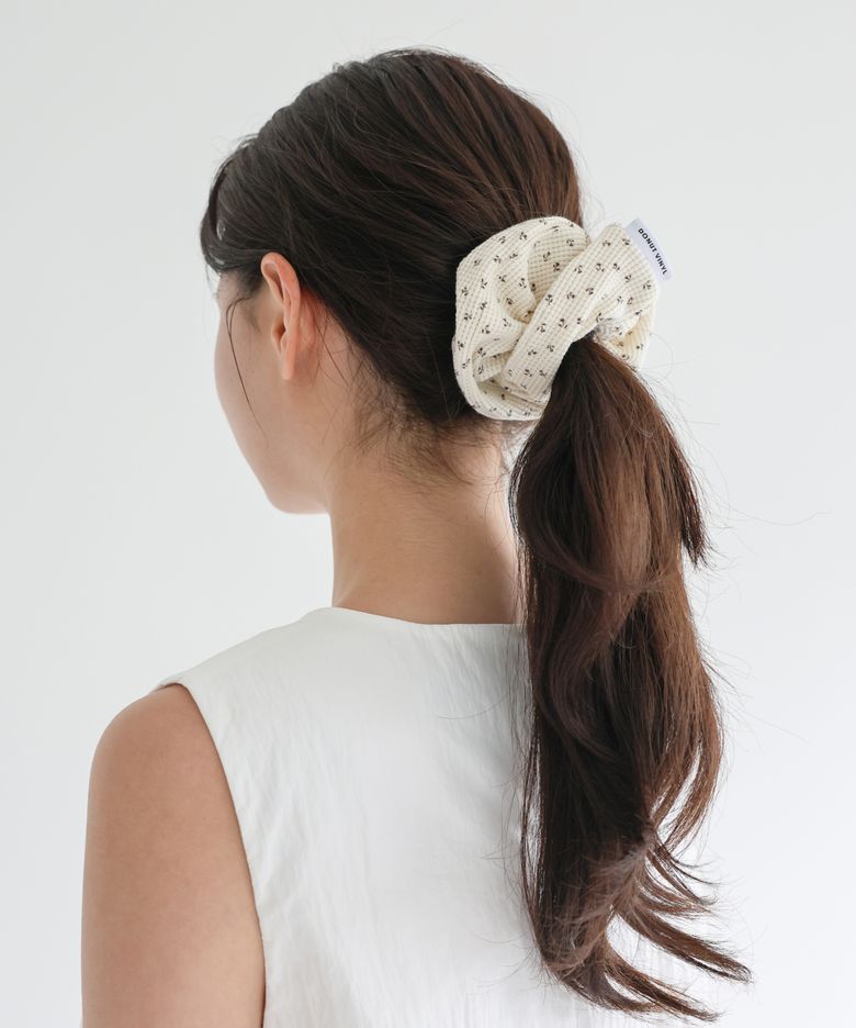 ponytail scrunchie (9colors)