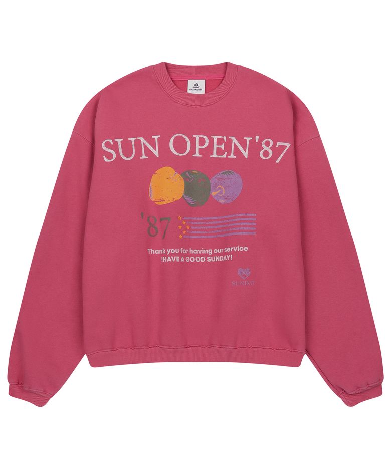 OPEN SUN CREW PINK