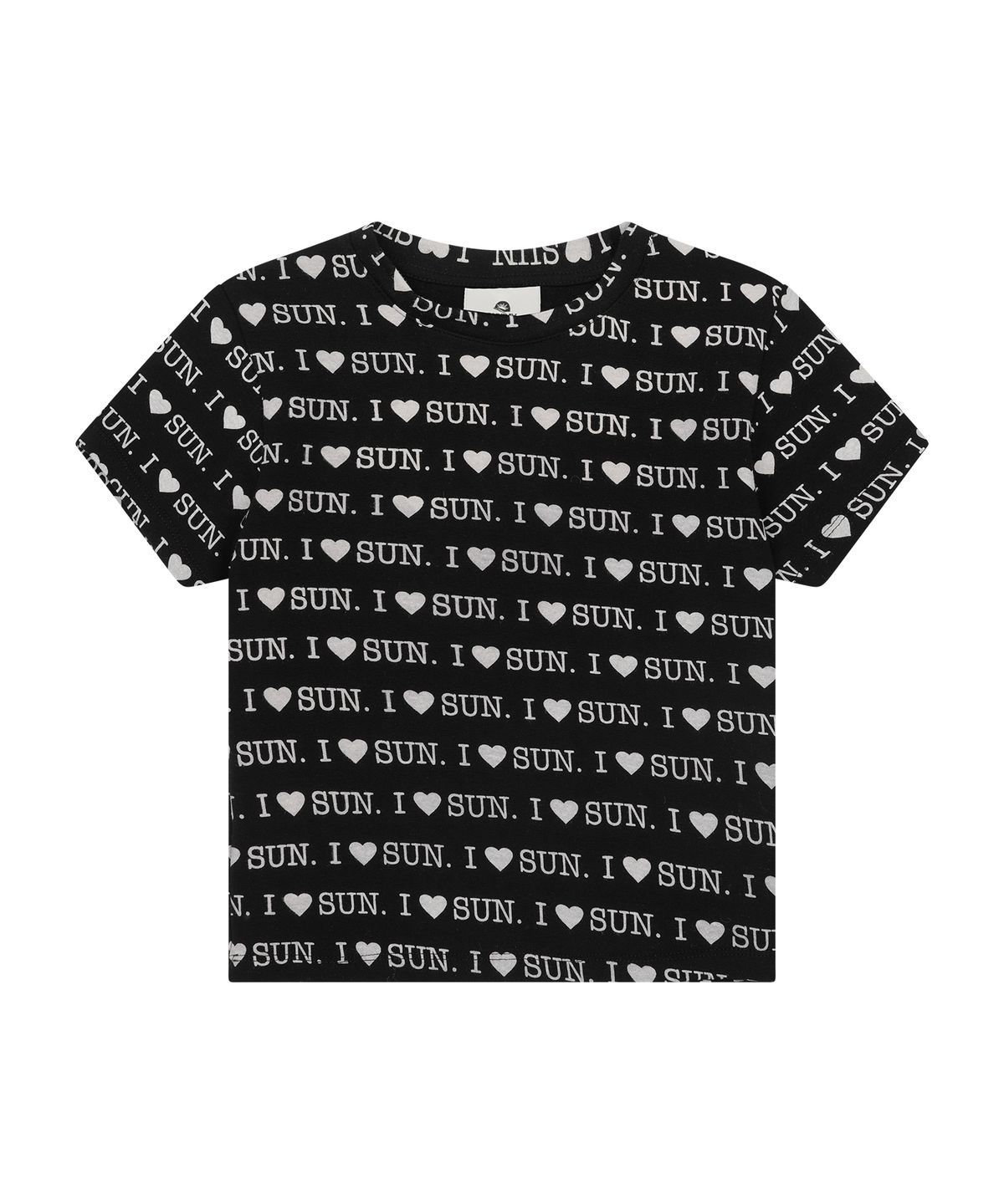 선데이후르츠마켓(SUNDAY FRUIT MARKET) W) I LOVE SUN TEE BLACK