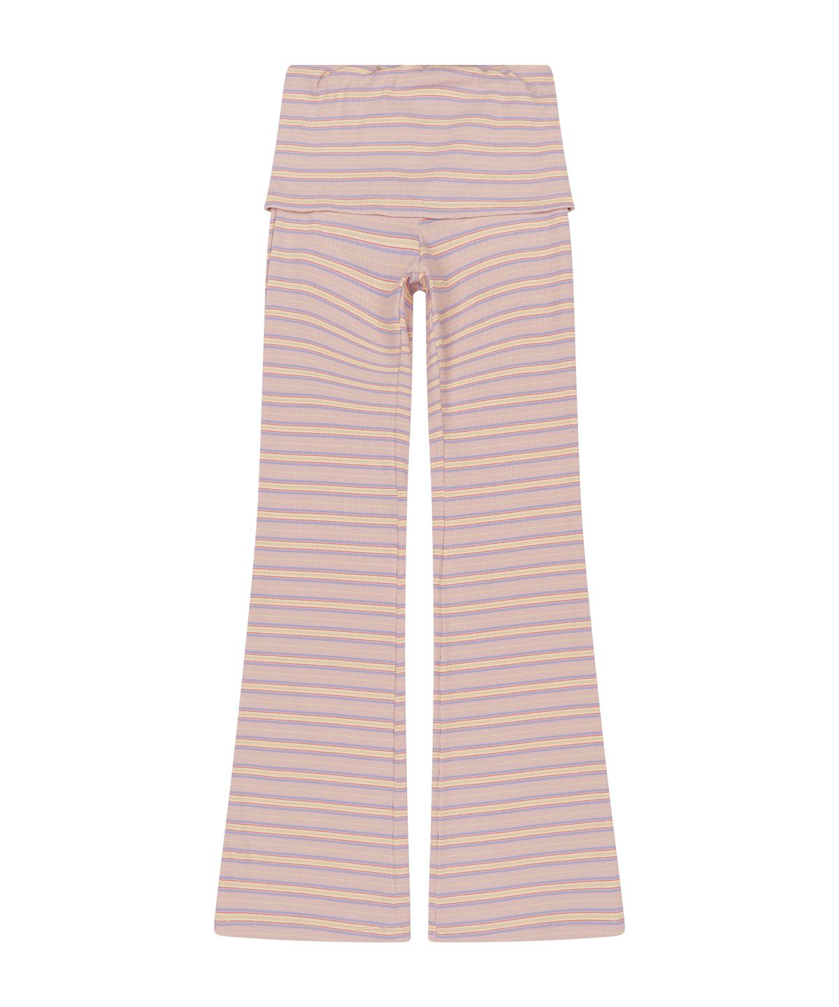 선데이후르츠마켓(SUNDAY FRUIT MARKET) W) STRIPE FLARE PANT PINK