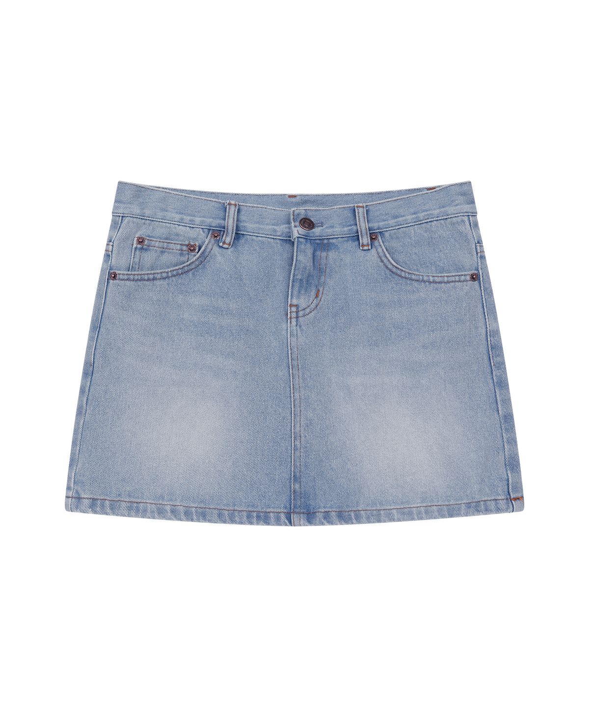 선데이후르츠마켓(SUNDAY FRUIT MARKET) W) SUNDAY DENIM SKIRT LIGHT DENIM