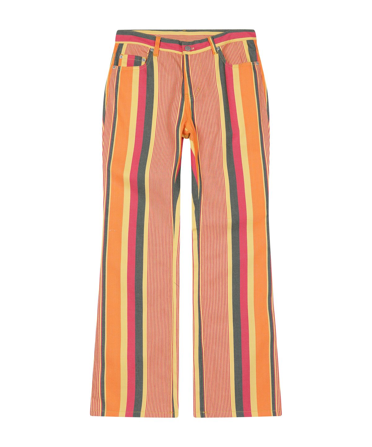 선데이후르츠마켓(SUNDAY FRUIT MARKET) W) FRUIT STRIPE PANT ORANGE