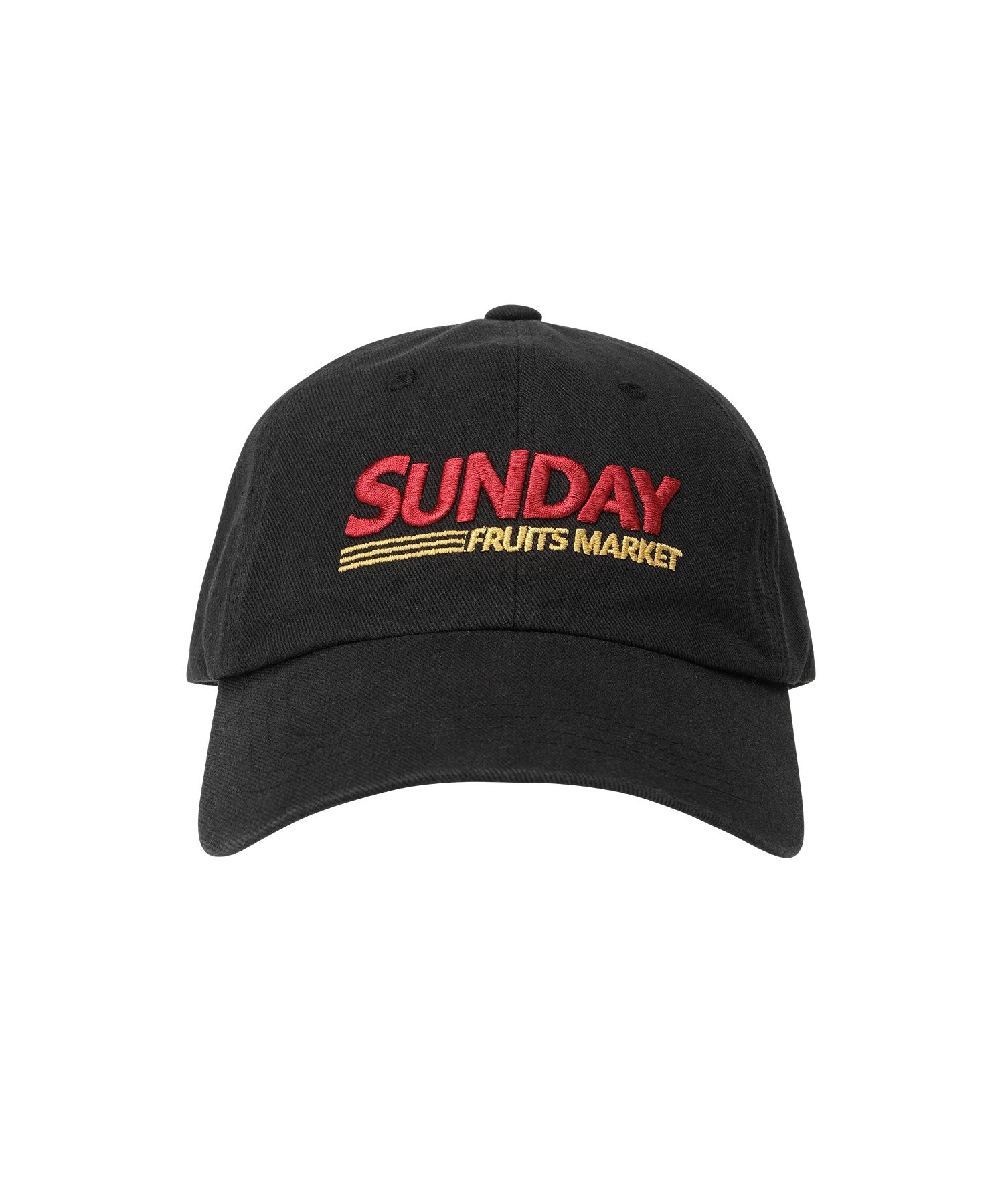 MUSINSA公式 | SUNDAY FRUIT MARKET SUNDAY WASHED CAP BLACK