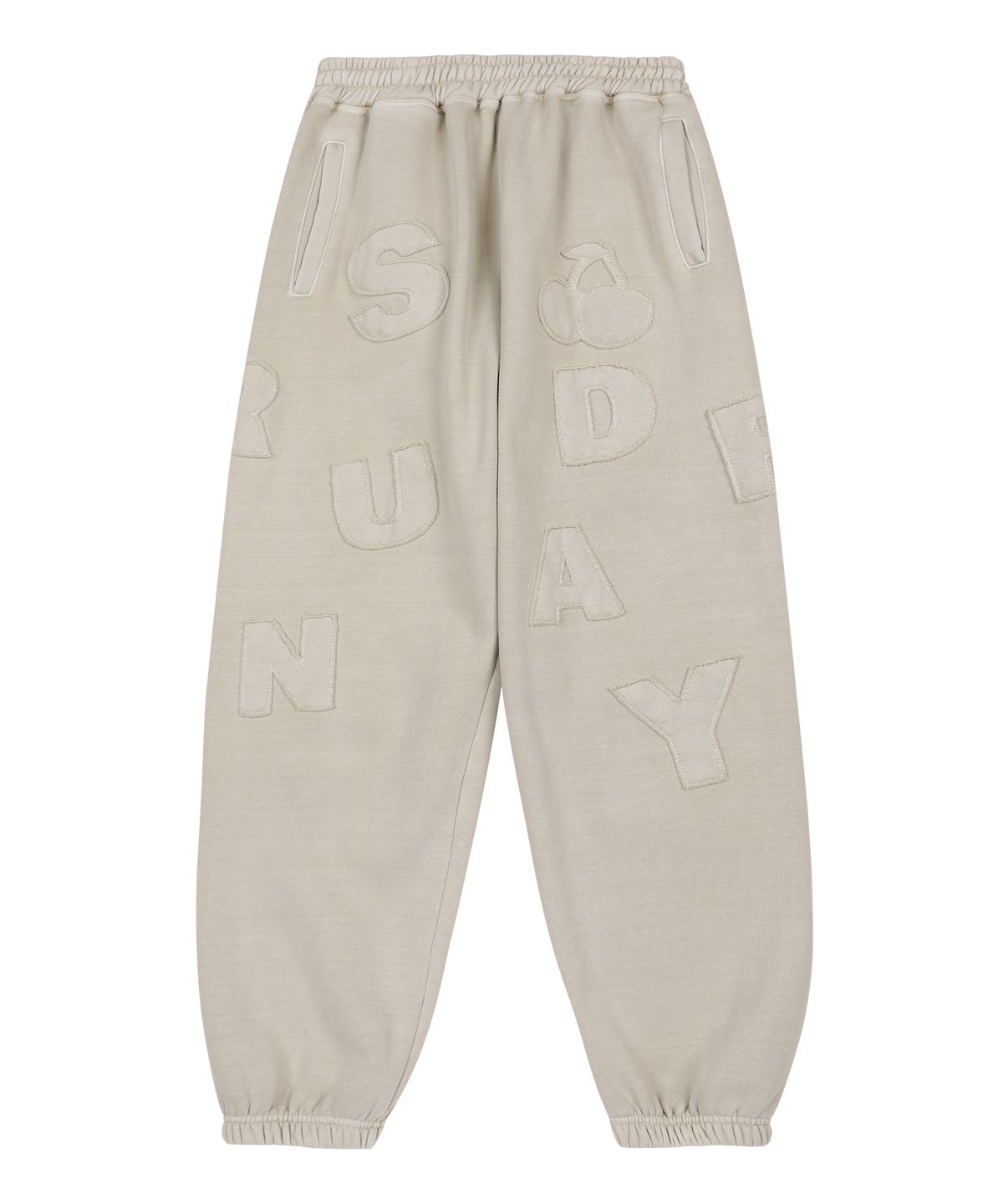 선데이후르츠마켓(SUNDAY FRUIT MARKET) SUNDAY PATCH SWEATPANT BEIGE