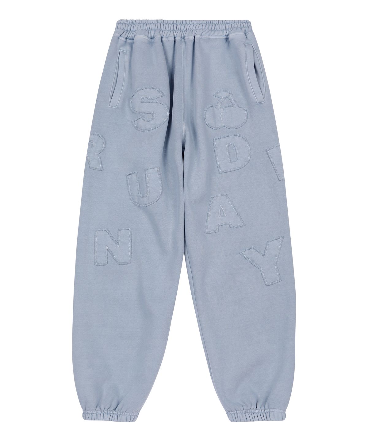 선데이후르츠마켓(SUNDAY FRUIT MARKET) SUNDAY PATCH SWEATPANT SKYBLUE