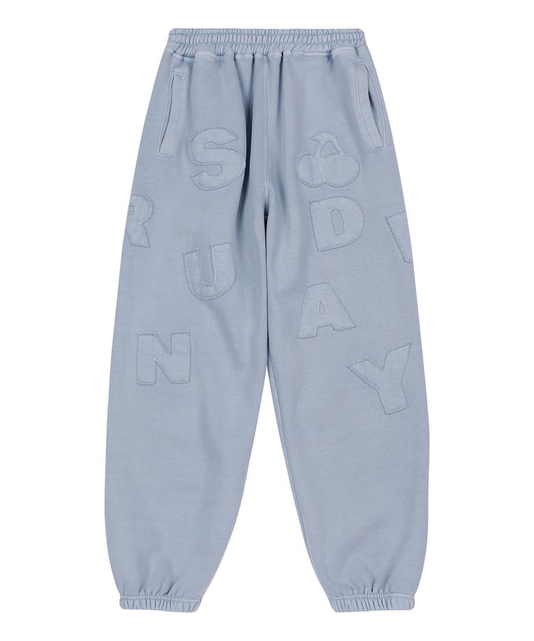 SUNDAY PATCH SWEATPANT SKYBLUE