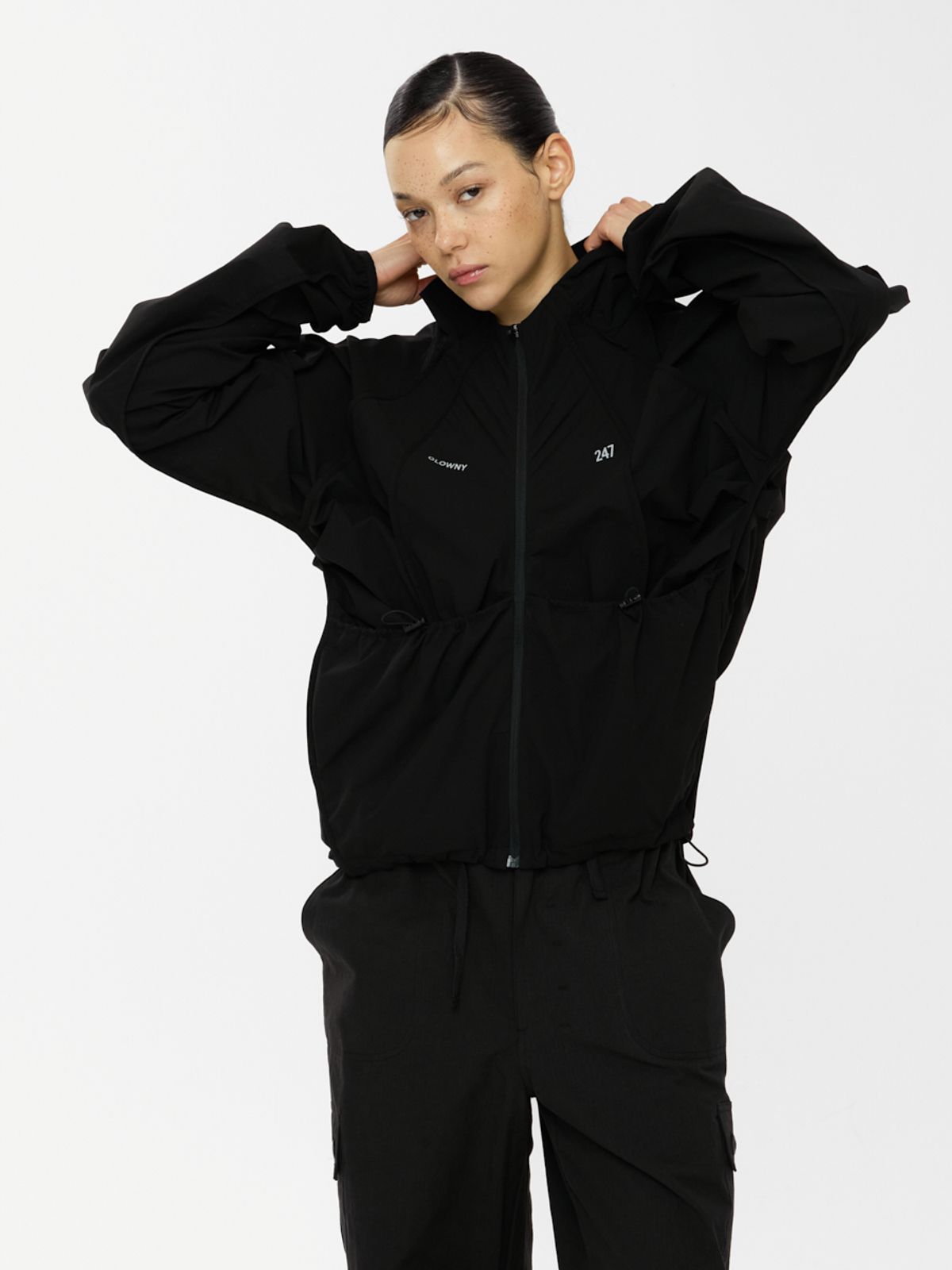 글로니(GLOWNY) BREEZE RUN TRACK JACKET (3 Colors)