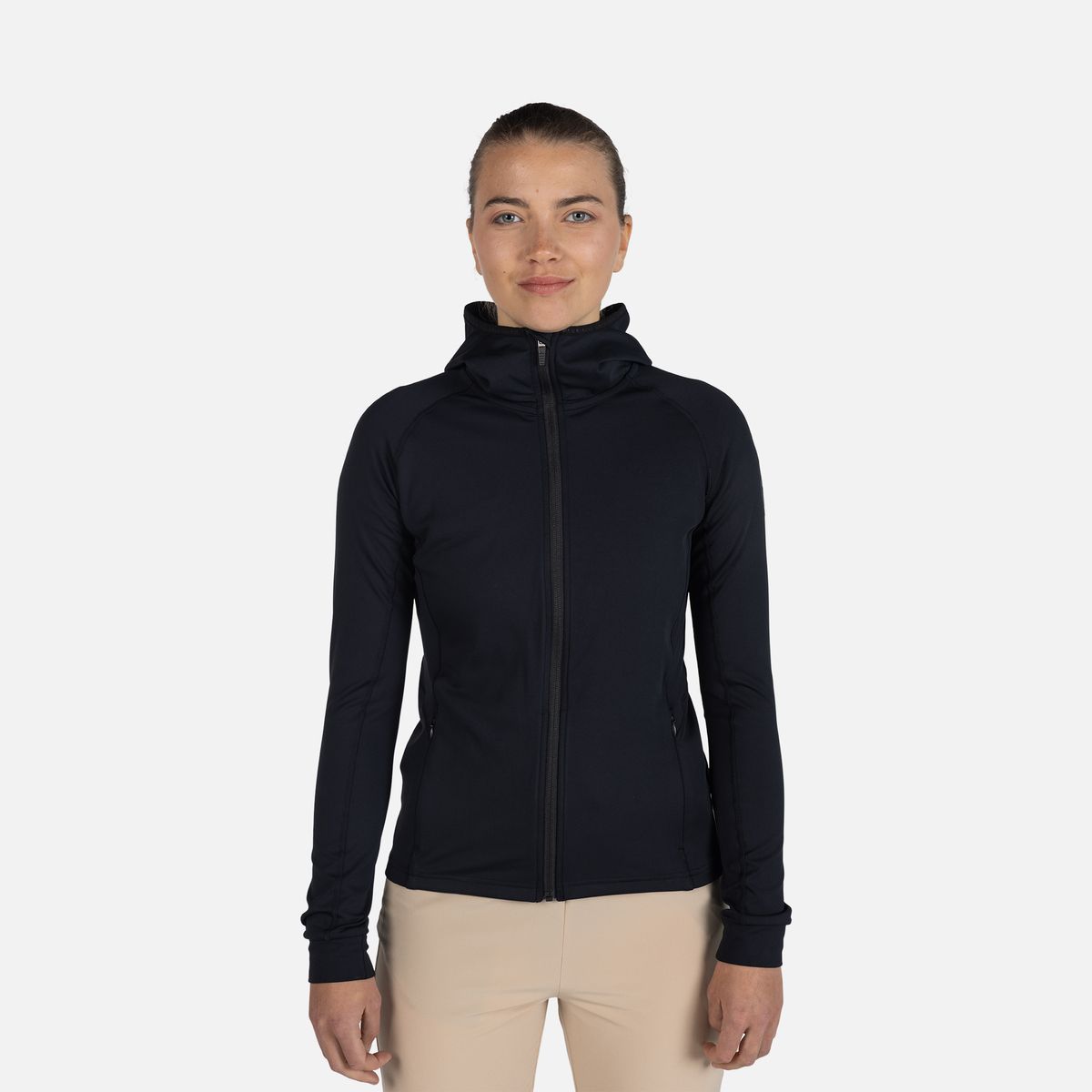 로시뇰(ROSSIGNOL) W MID LAYER THIN FZ - BLACK