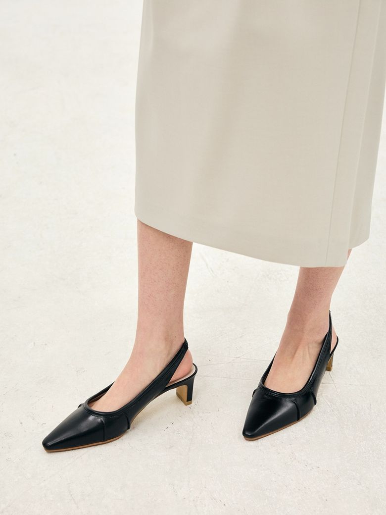 mood slingback black