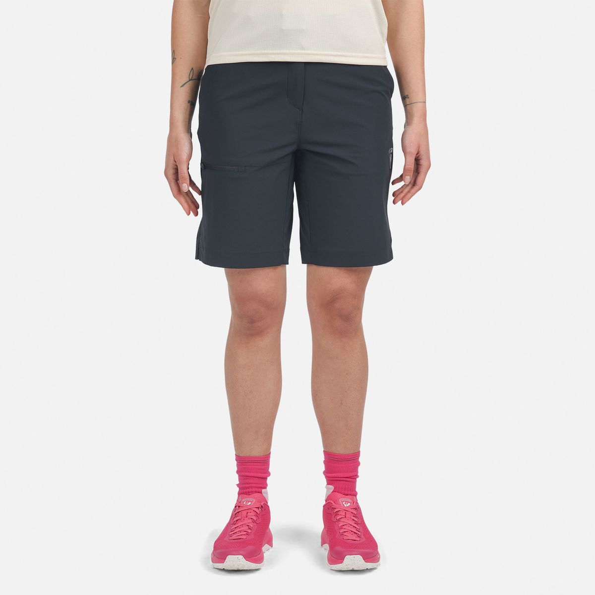 로시뇰(ROSSIGNOL) W SKPR SHORT 9 - BLACK