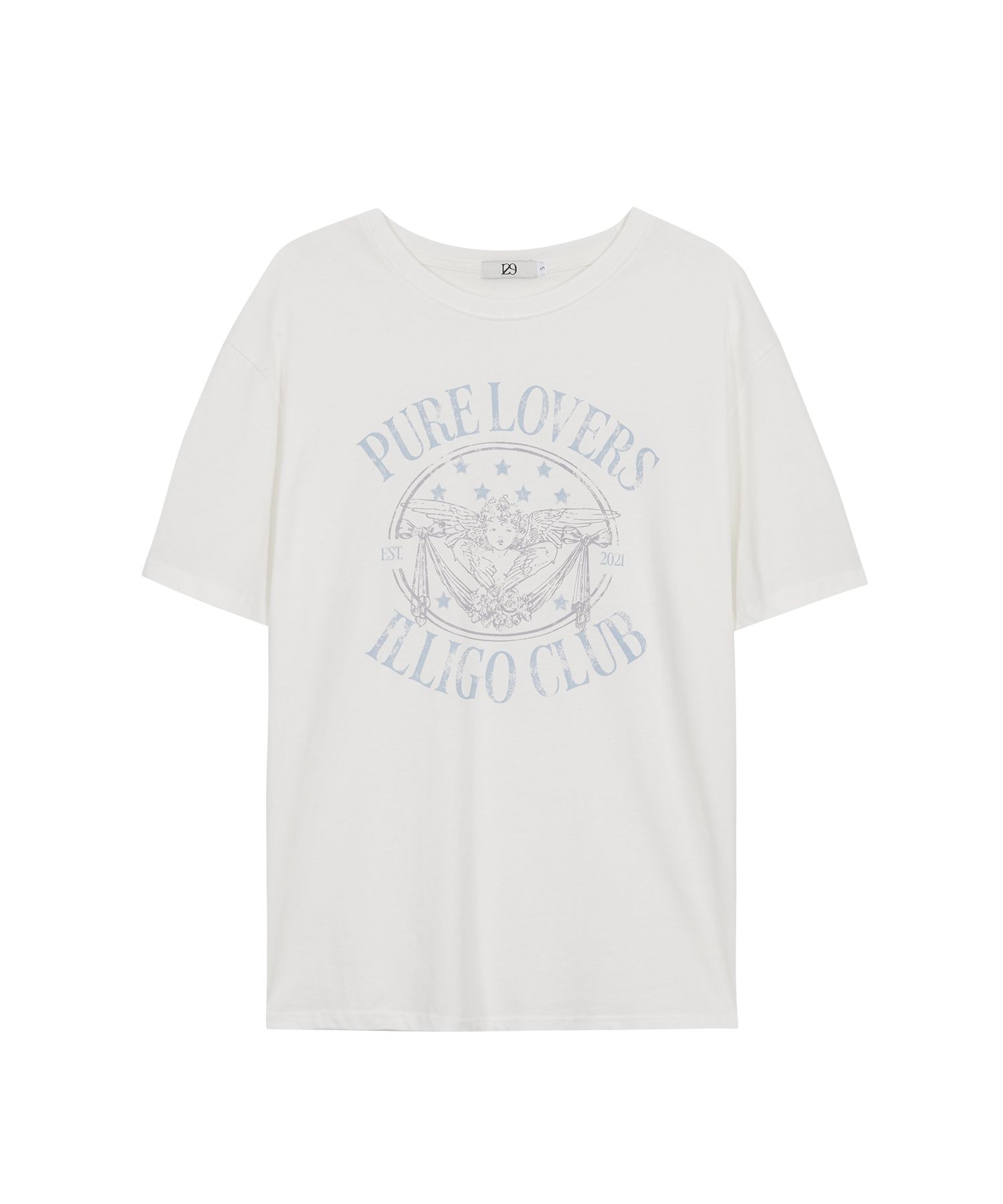 ★ILLIGO★ Pure Angel Overfit T-Shirt Melange 25SMTOP27WML MUSINSA | ILLIGO Pure Angel Overfit T-Shirt Melange