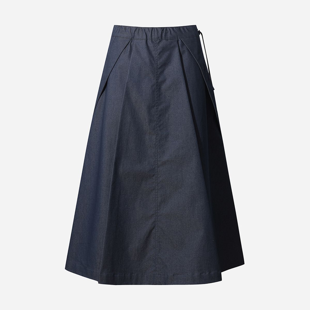 디오디(DOD) 워크 A라인 롱 스커트 여자(DARK INDIGO)