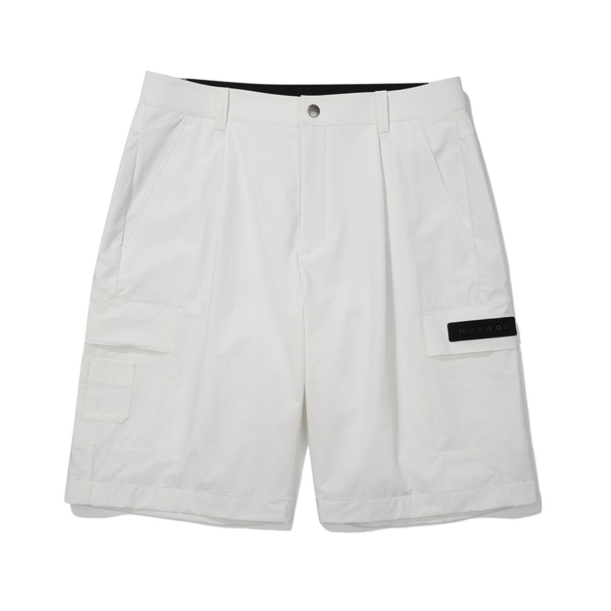 말본 골프(MALBON GOLF) 버뮤다핏 카고포켓 반바지 WHITE (MAN)