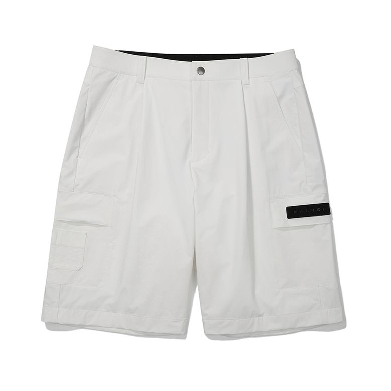 버뮤다핏 카고포켓 반바지 WHITE (MAN)
