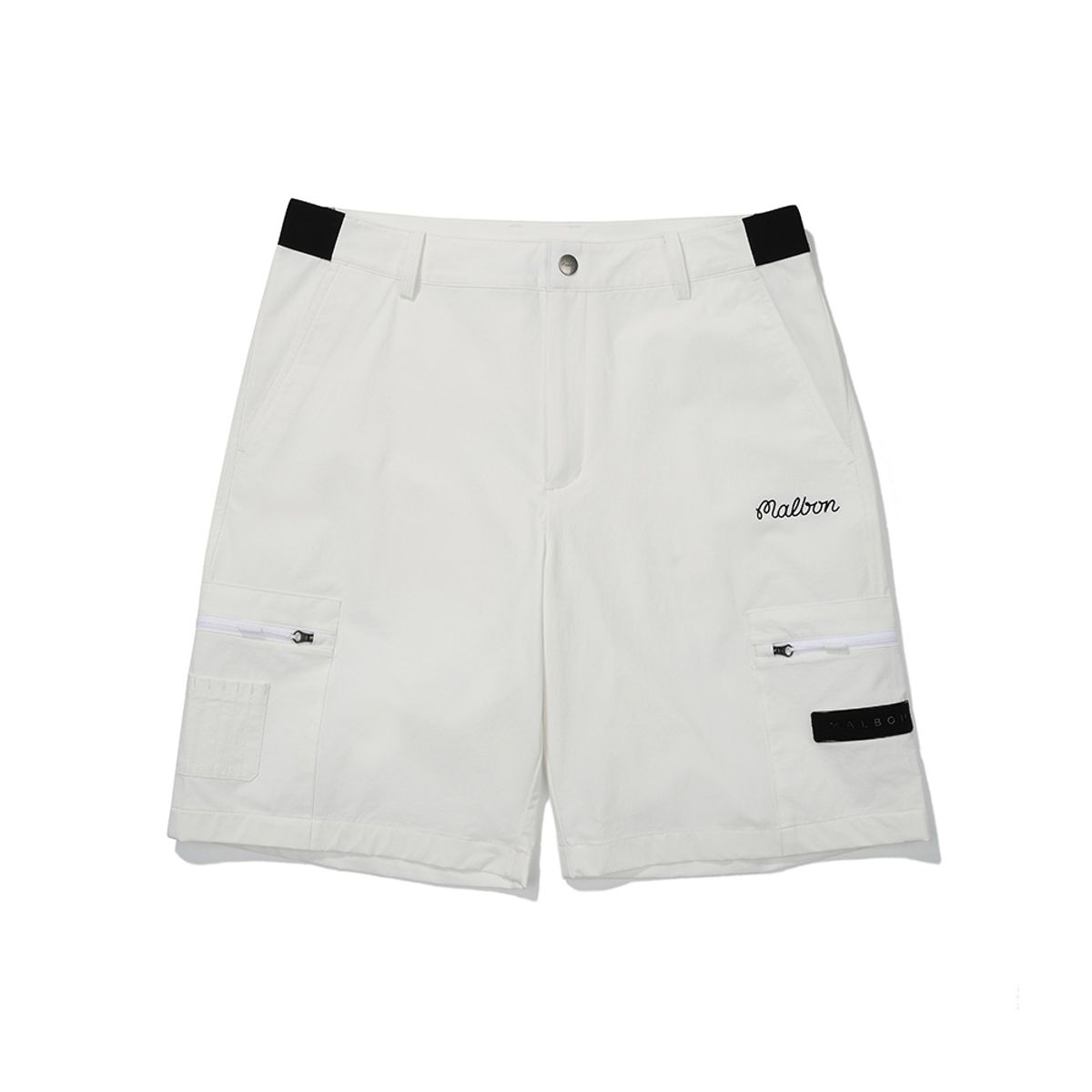 말본 골프(MALBON GOLF) M 여름 카고 하프 팬츠 WHITE (MAN)