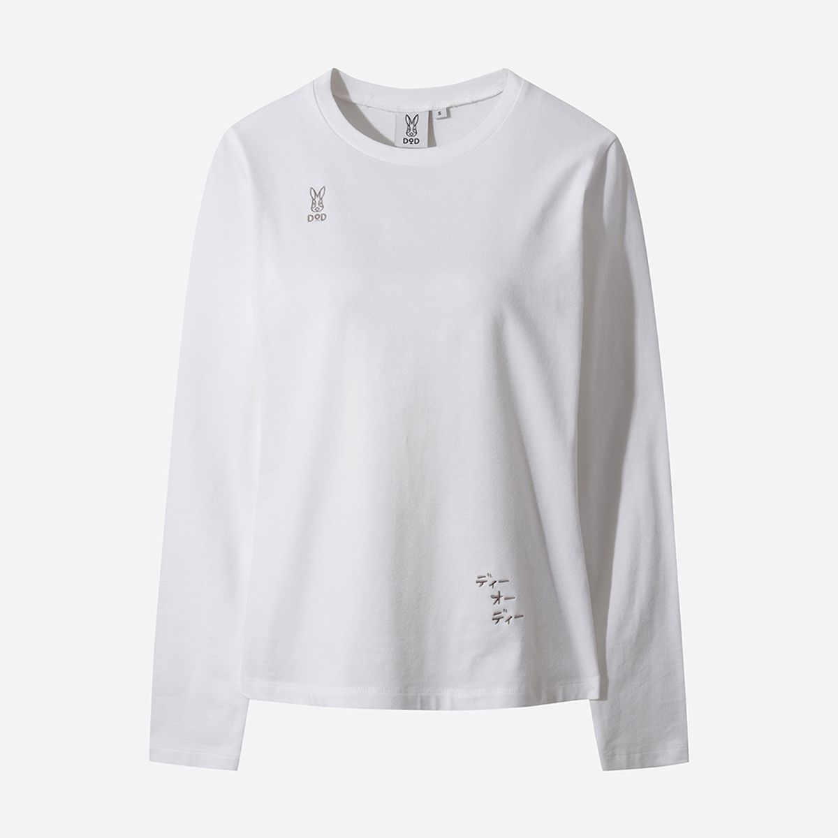 디오디(DOD) 베이직 긴팔 티셔츠 여자(OFF WHITE 2)