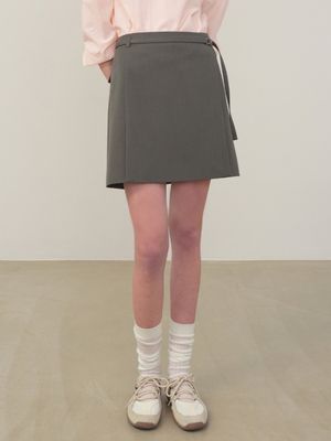 세미 A라인 미니 스커트 NEW5SS208