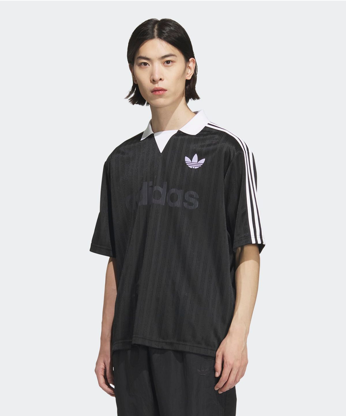 아디다스(ADIDAS) 칼라드 골리 탑 - 블랙 / JX8980