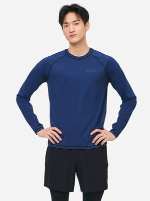 맨 에센셜 릴렉스핏 래쉬가드 네이비 (B5SMWRG101NAV)