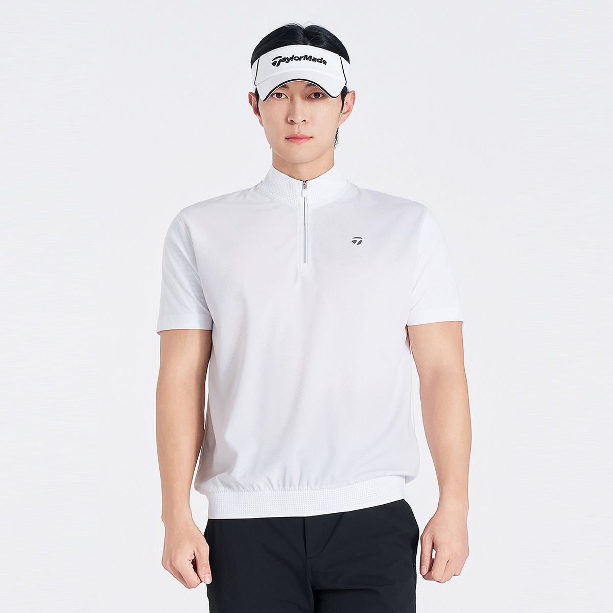 테일러메이드 어패럴(TAYLORMADE APPAREL) 남성 하이브리드 아노락 티셔츠 TTO-21HG48-100