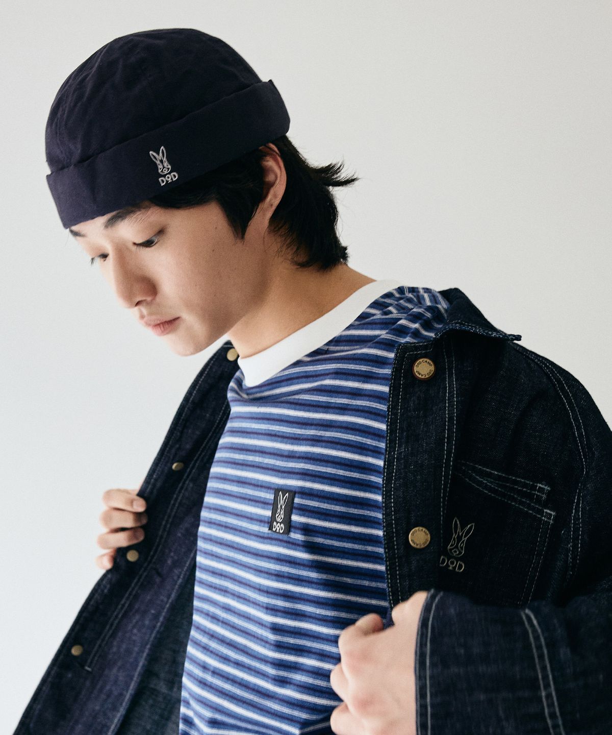 디오디(DOD) 에센셜 와치캡(NAVY)