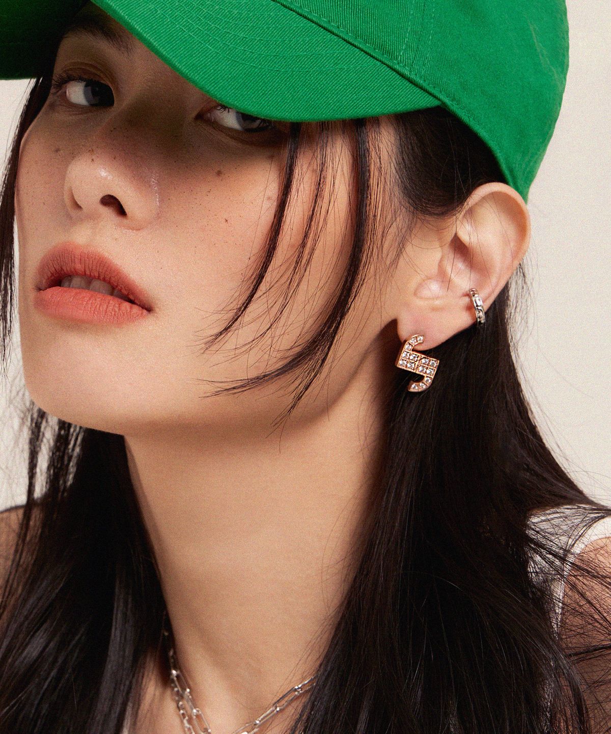 발릭(VALIK) [925실버] No.42 시그니처 귀걸이 [L]