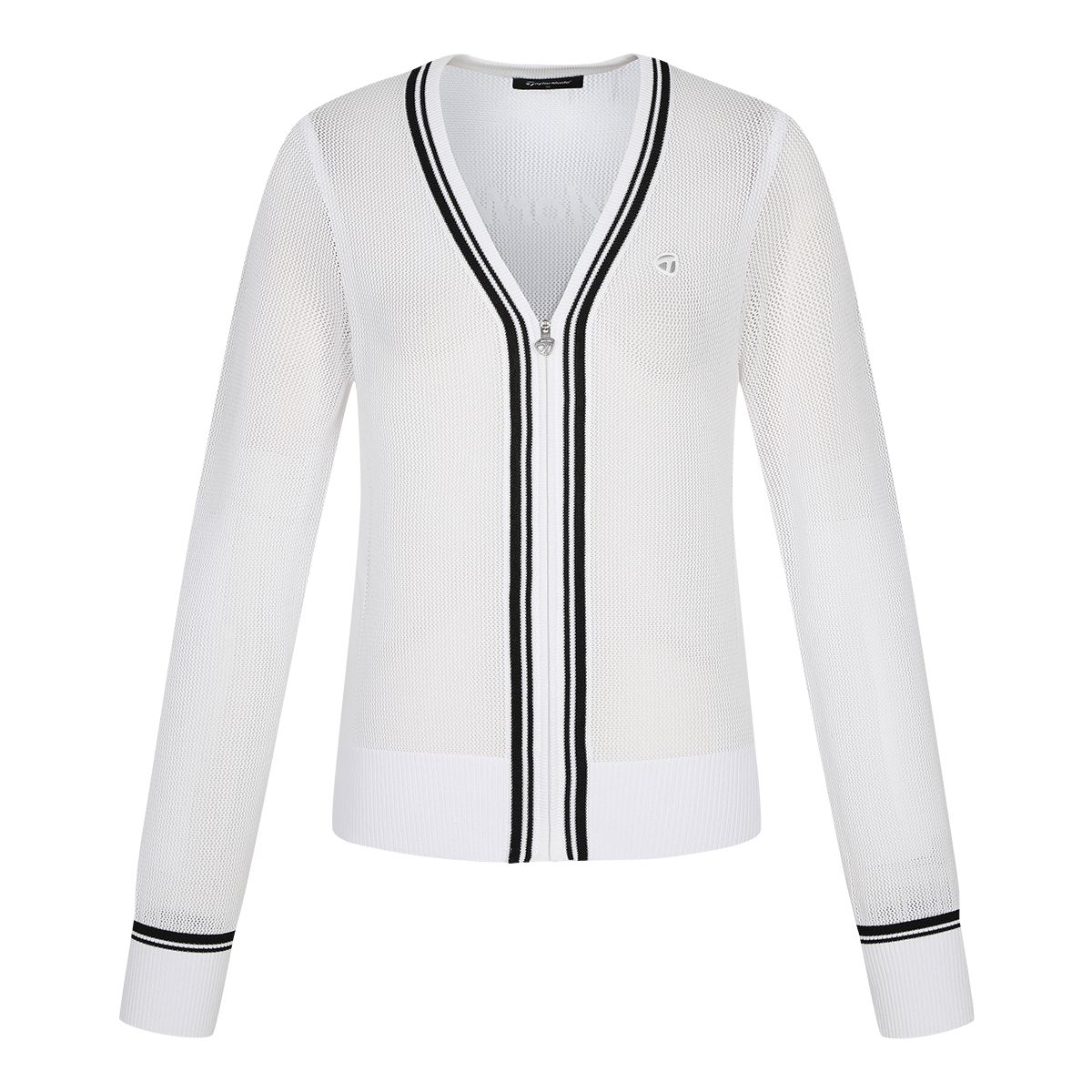 테일러메이드 어패럴(TAYLORMADE APPAREL) 여성 브이넥 니트 가디건 T8031SO6131-100