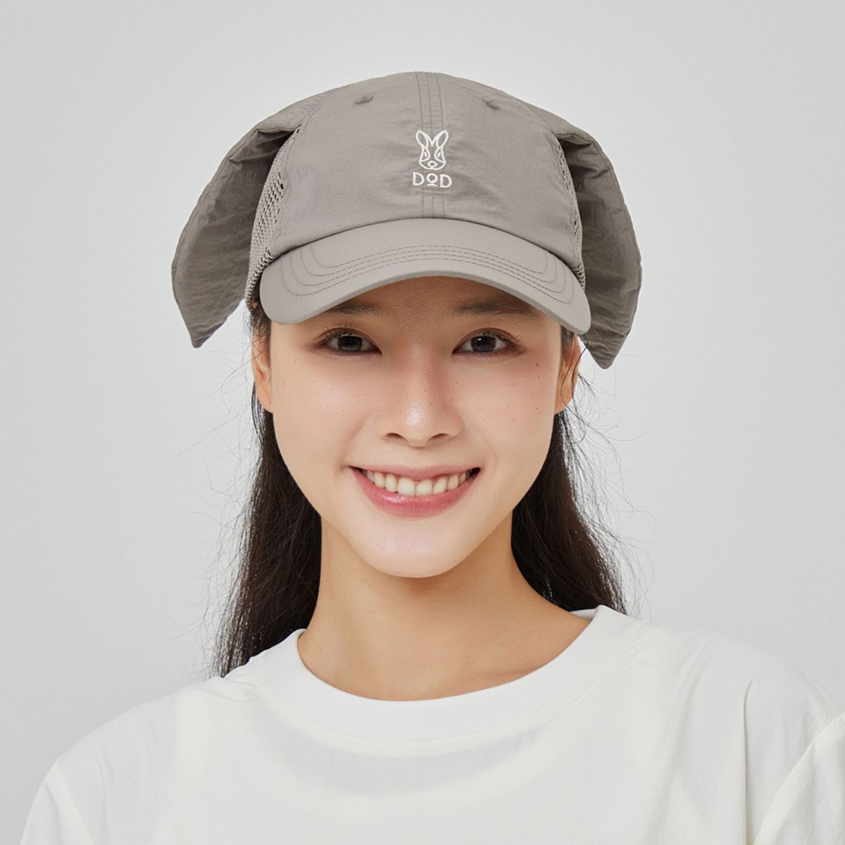 디오디(DOD) 래빗 메쉬 볼캡(GREY)