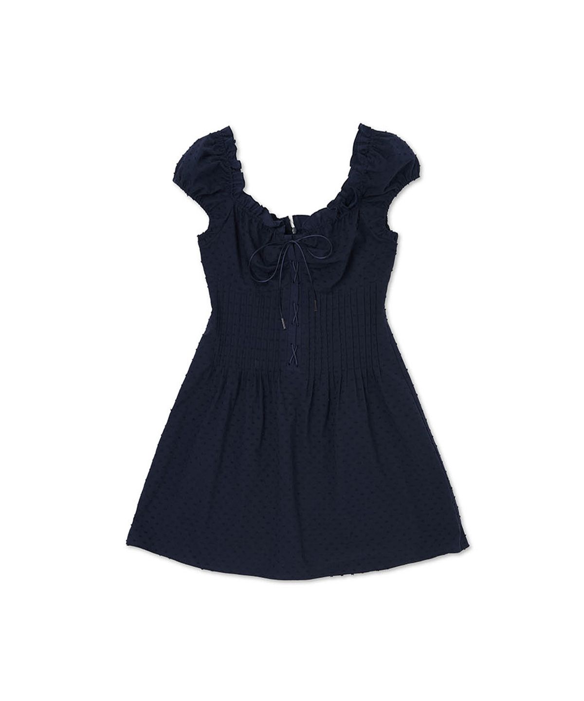 라츠유(LOTSYOU) lotsyou_Fiona Dress Navy