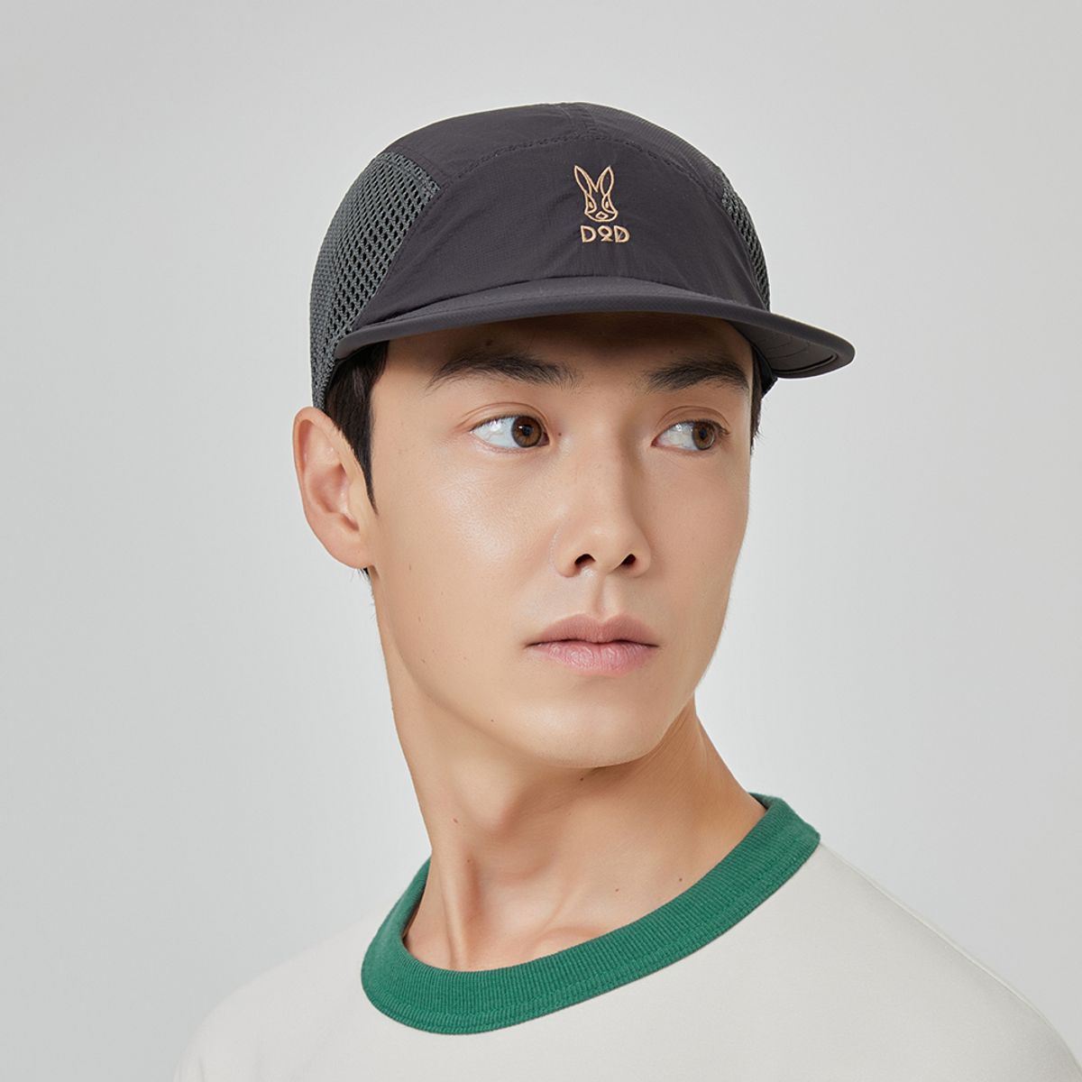 디오디(DOD) 에어핏 메쉬 캠프캡(CHARCOAL GREY)