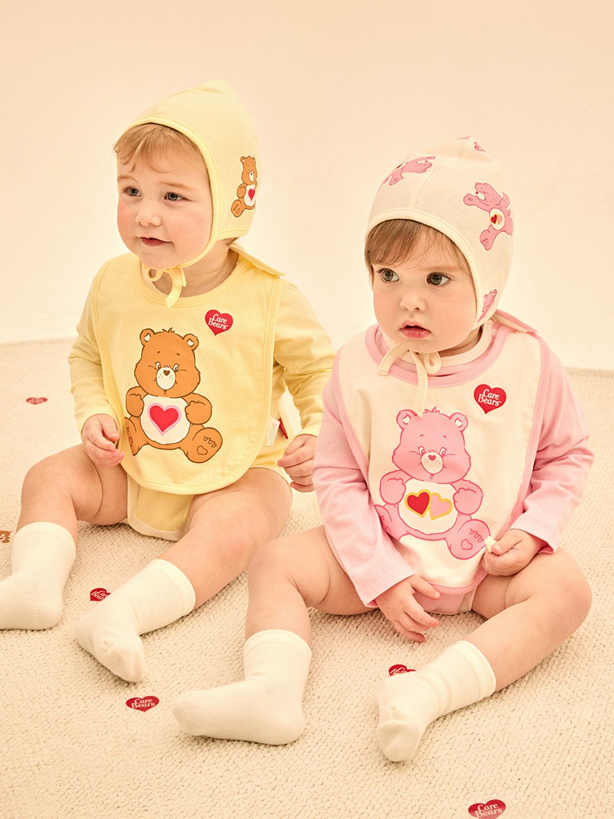 케어베어(CAREBEARS) 케어베어즈 오가닉 베이비BIB유아턱받이