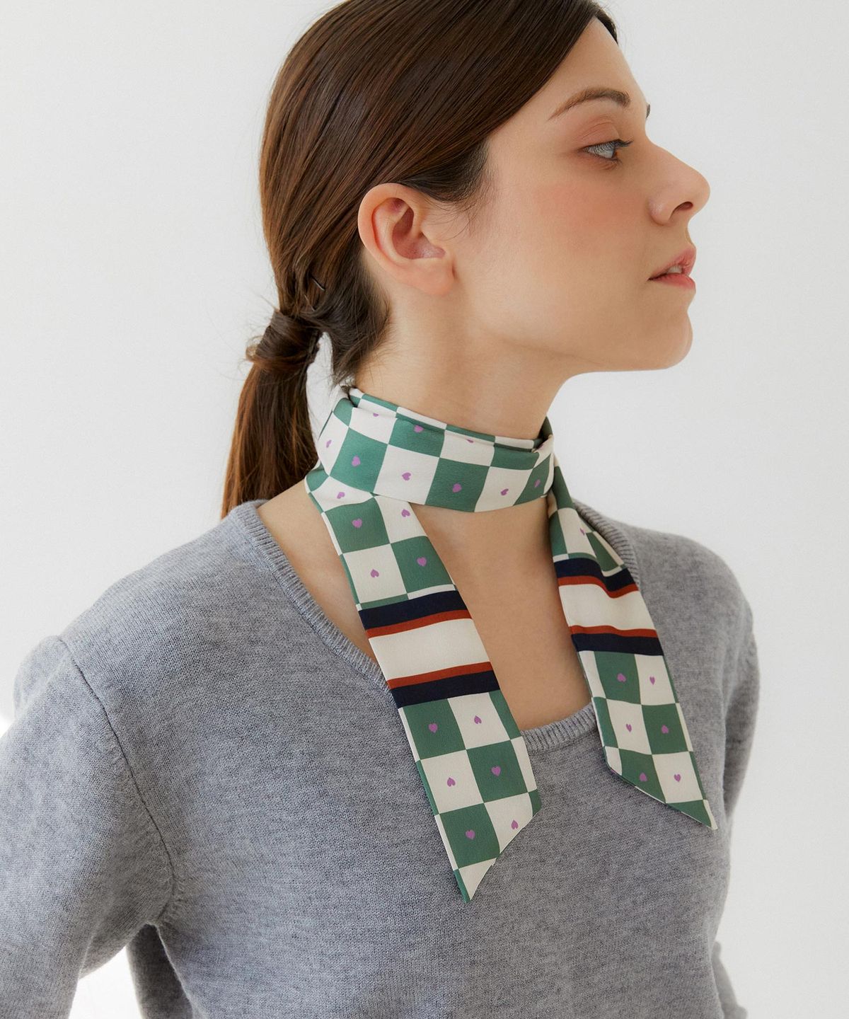 바스카라(VASCARA) Love Twilly Scarf (3colors)