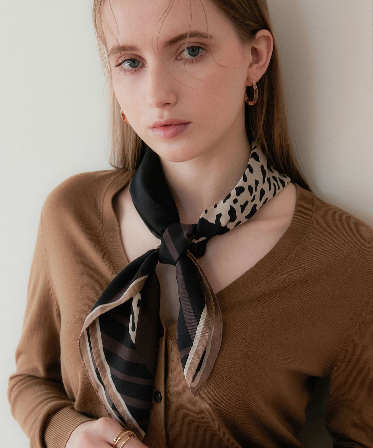 바스카라(VASCARA) Zoid Long Scarf (2colors)