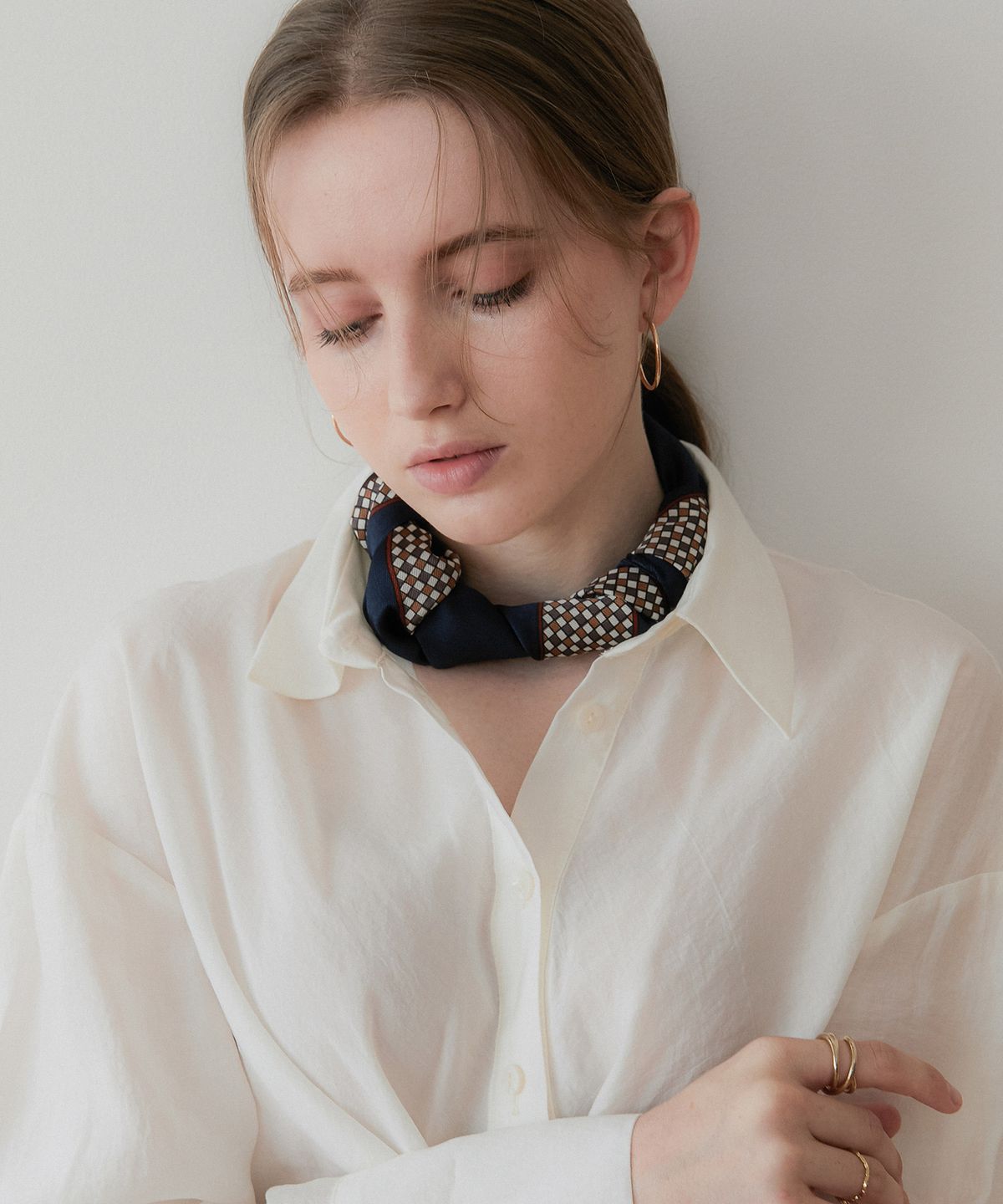 바스카라(VASCARA) Antique Long Scarf (2colors)