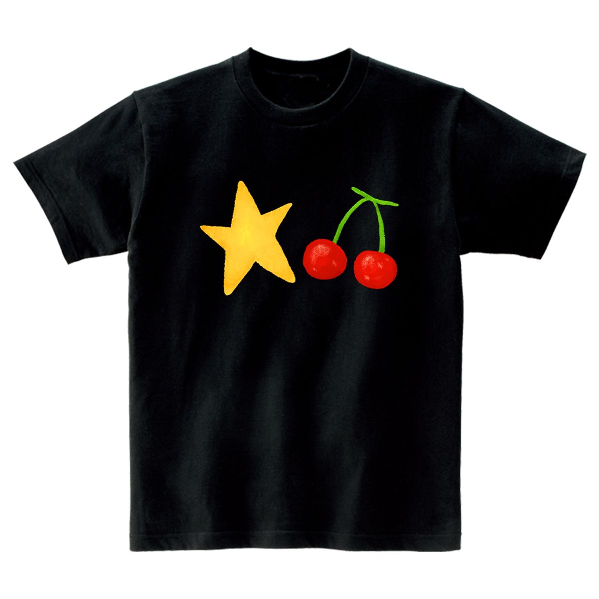 어썸어스(AWESOMEUS) STAR AND CHERRY T-SHIRTS_4COLOR