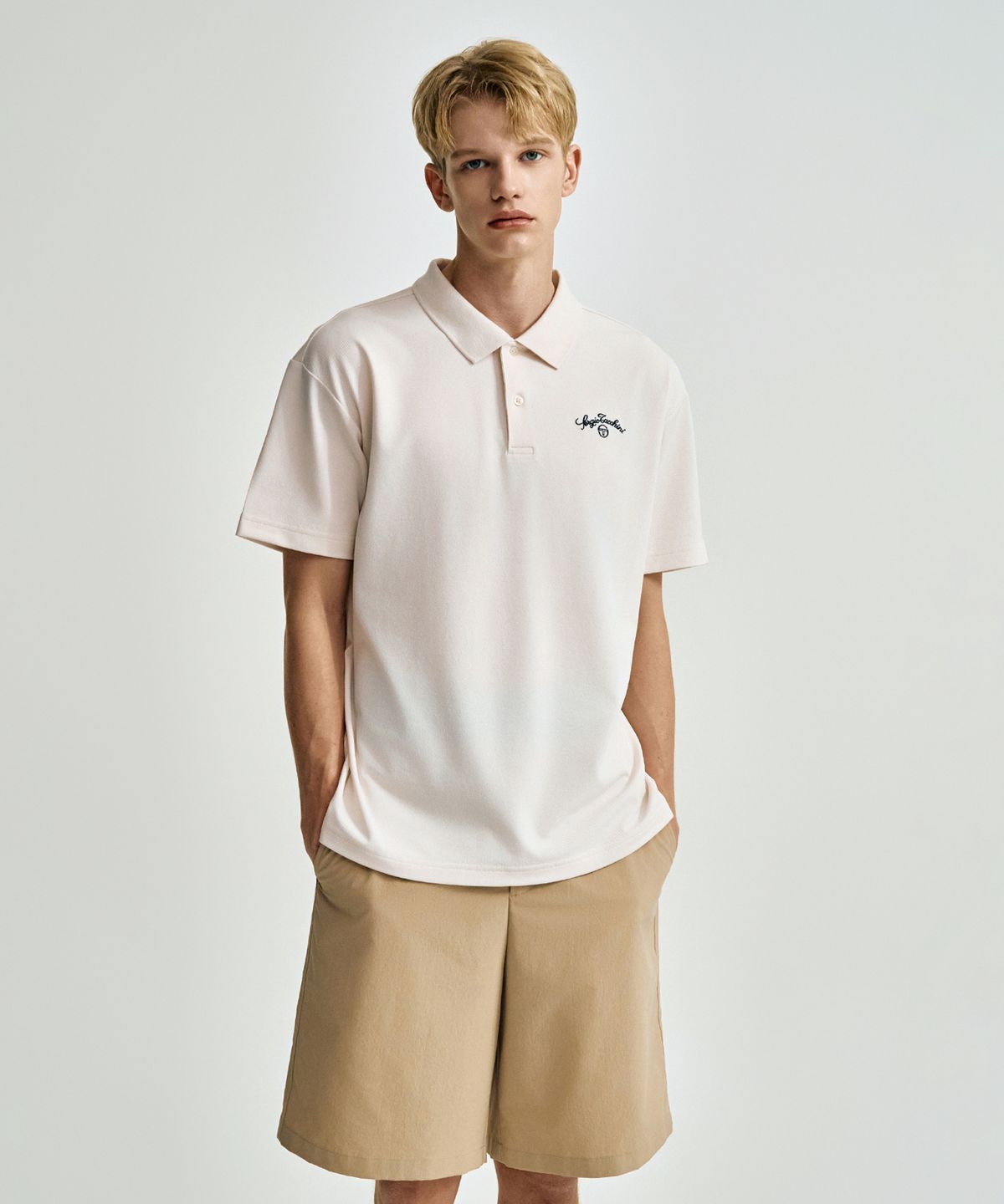 세르지오 타키니(SERGIO TACCHINI) M 타키니 모던 폴로 (Ivory)