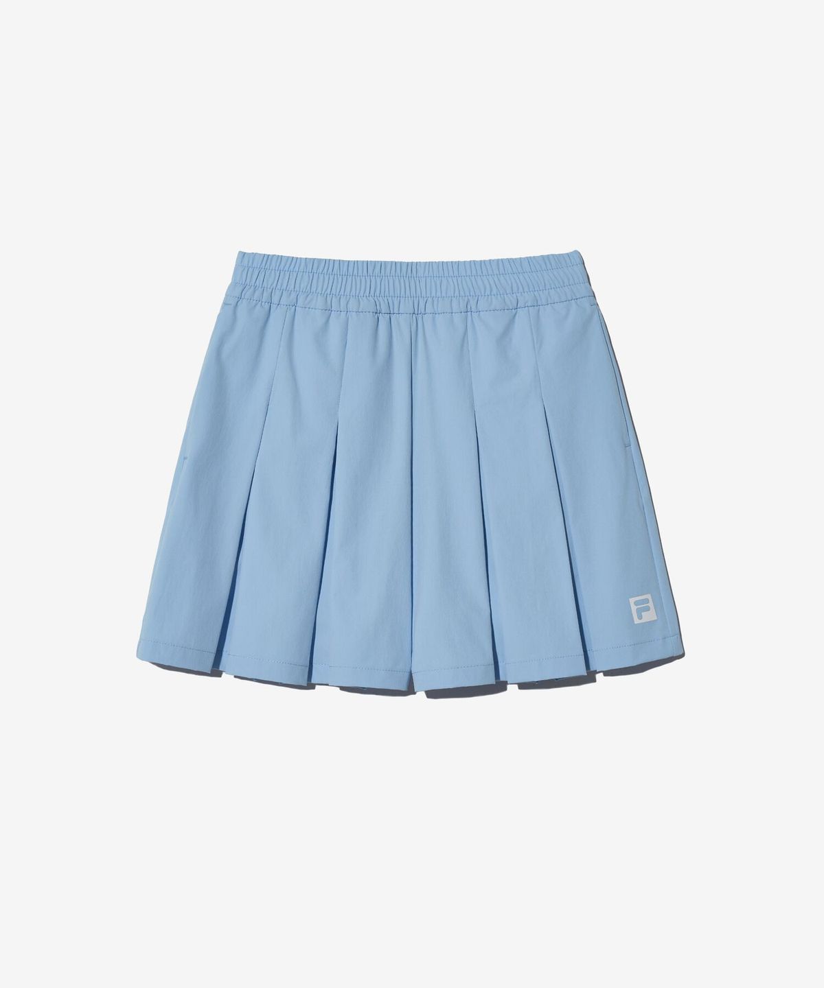 휠라 키즈(FILA KIDS) 우븐 플리츠 큐롯 팬츠