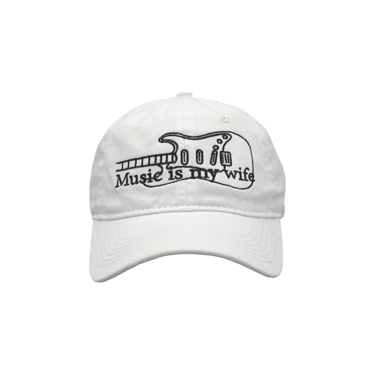 모스키토 머더러스(MOSQUITO MURDERERS) Music is my wife CAP -White