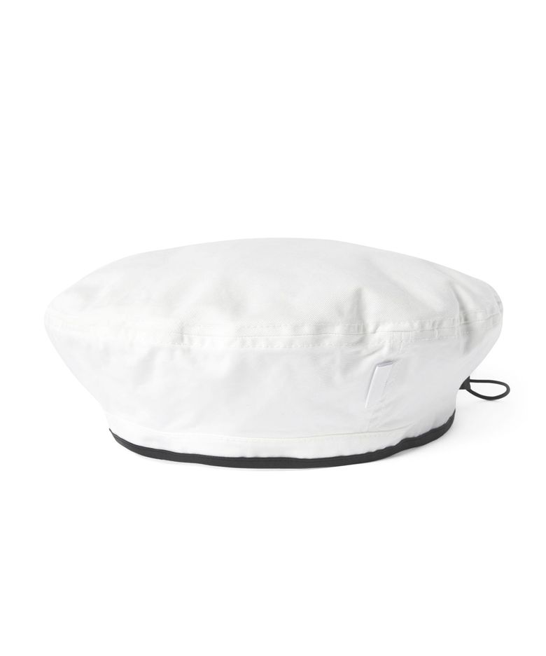 Twill Beret White