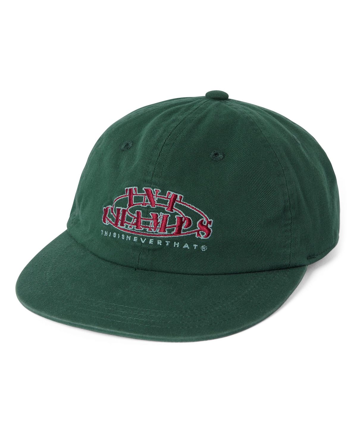 디스이즈네버댓(THISISNEVERTHAT) TNT CHAMPS Cap Green