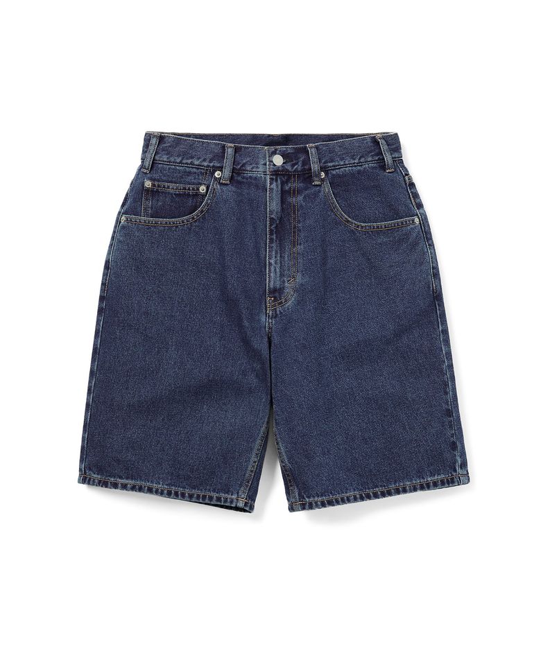 Washed Denim Short Blue