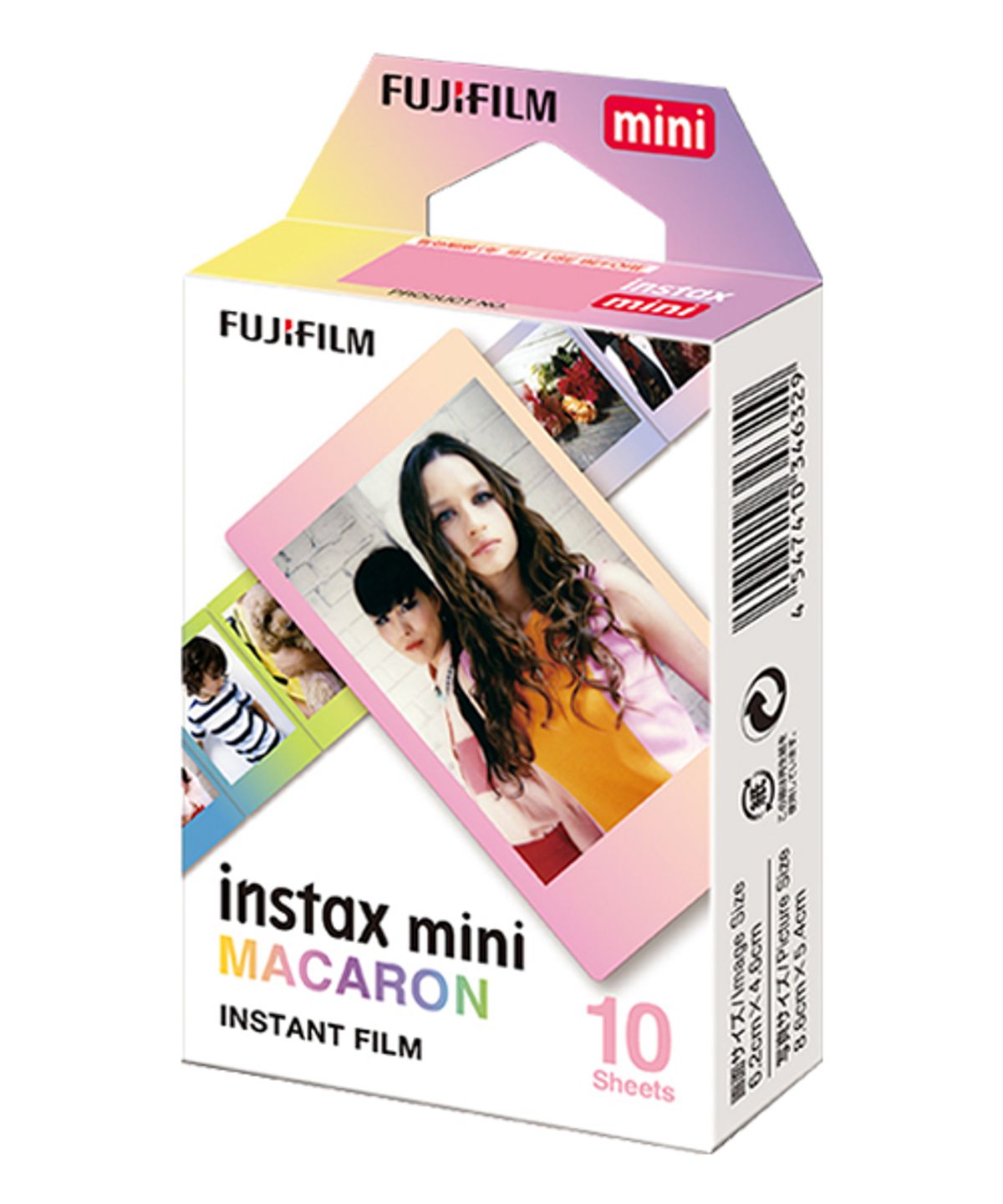 인스탁스(INSTAX) 디자인 미니필름(마카롱)1팩(10매)