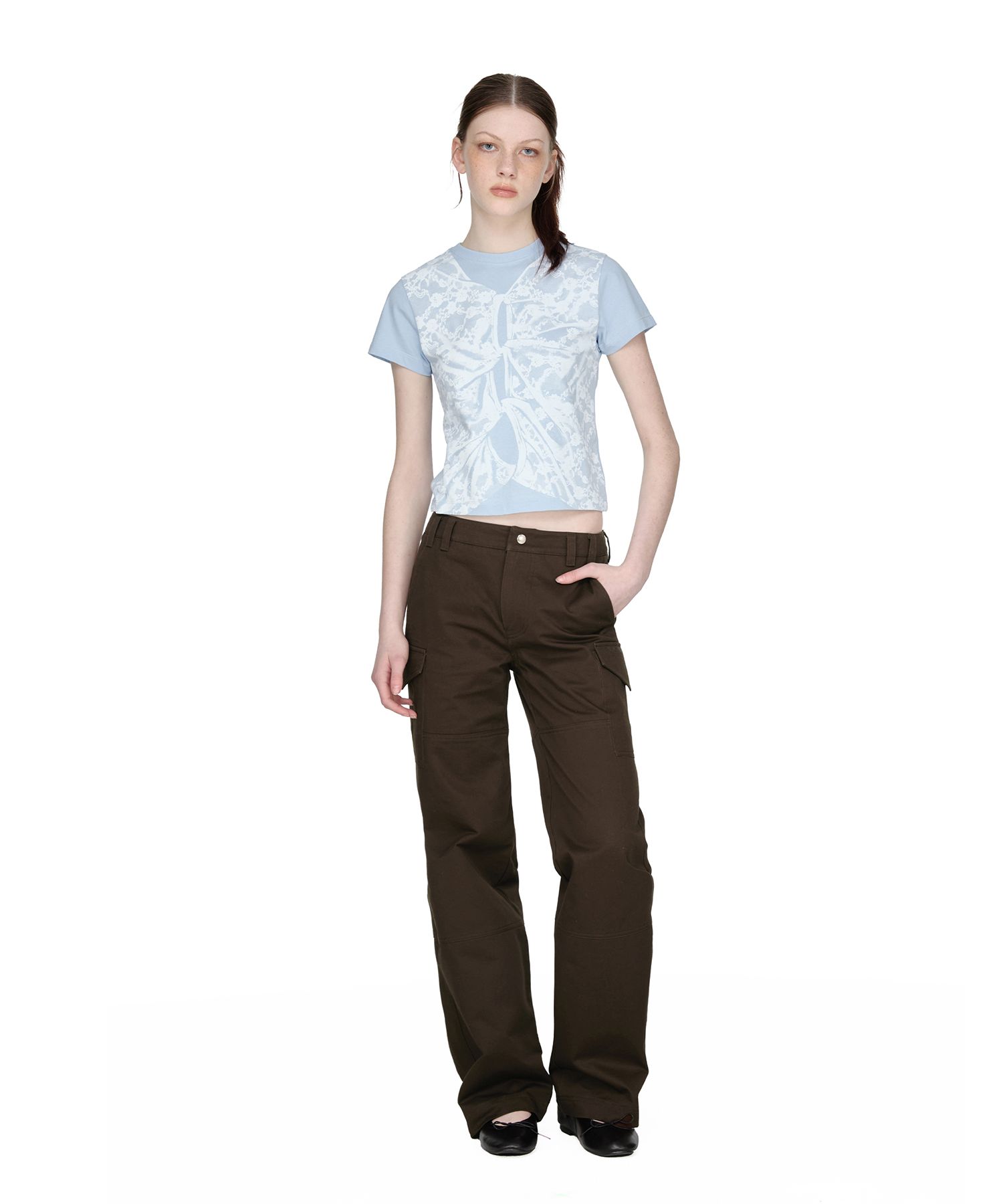 ★25SS新作★SUNBURNPROJECT★Low-rise Cargo Pants MUSINSA公式 | SUNBURNPROJECT Low-rise Cargo Pants, BROWN