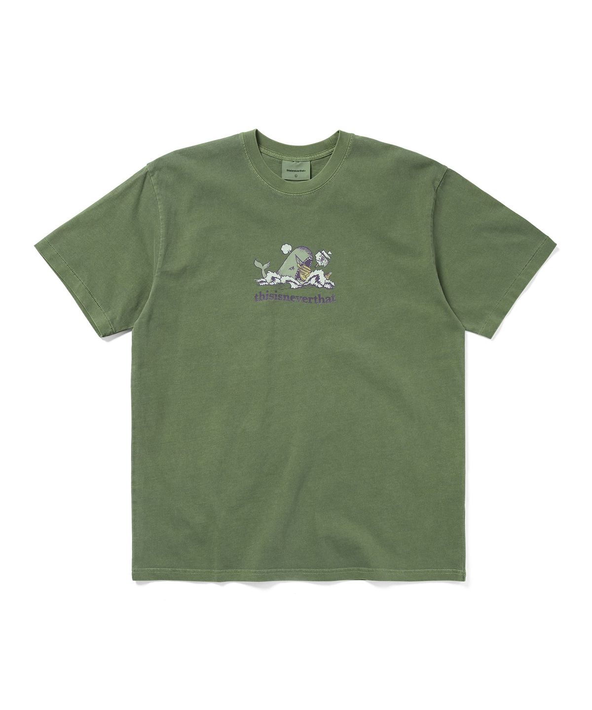 디스이즈네버댓(THISISNEVERTHAT) Dangerous Sea Tee Pickle