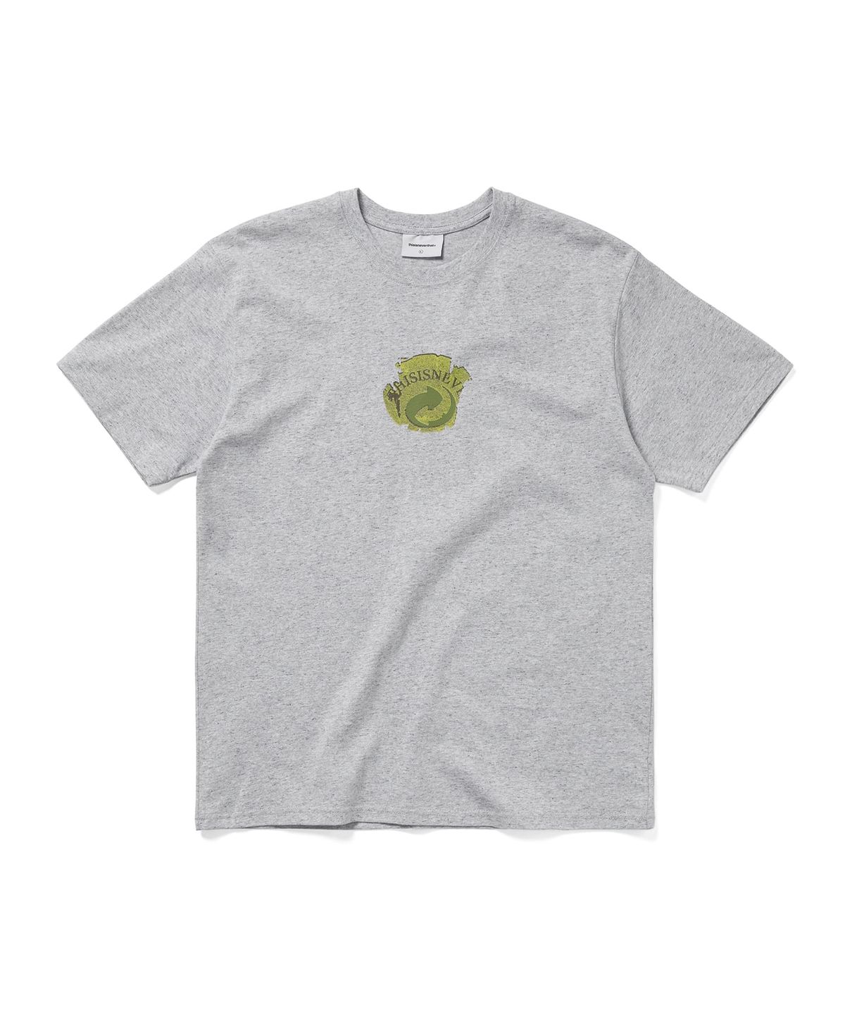 디스이즈네버댓(THISISNEVERTHAT) Circulation Tee Heather Grey